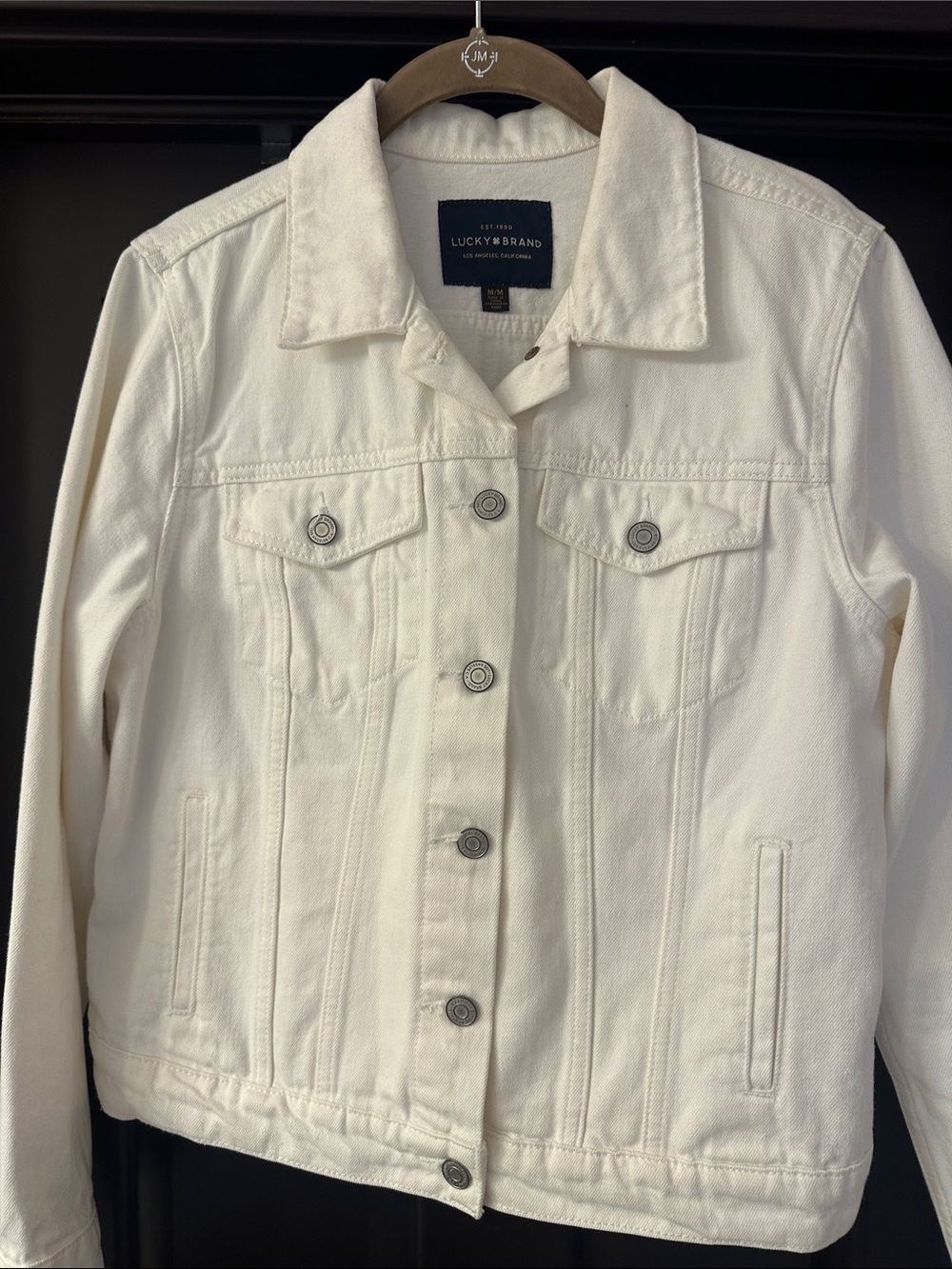 Lucky Brand Women's white Denim Jacket